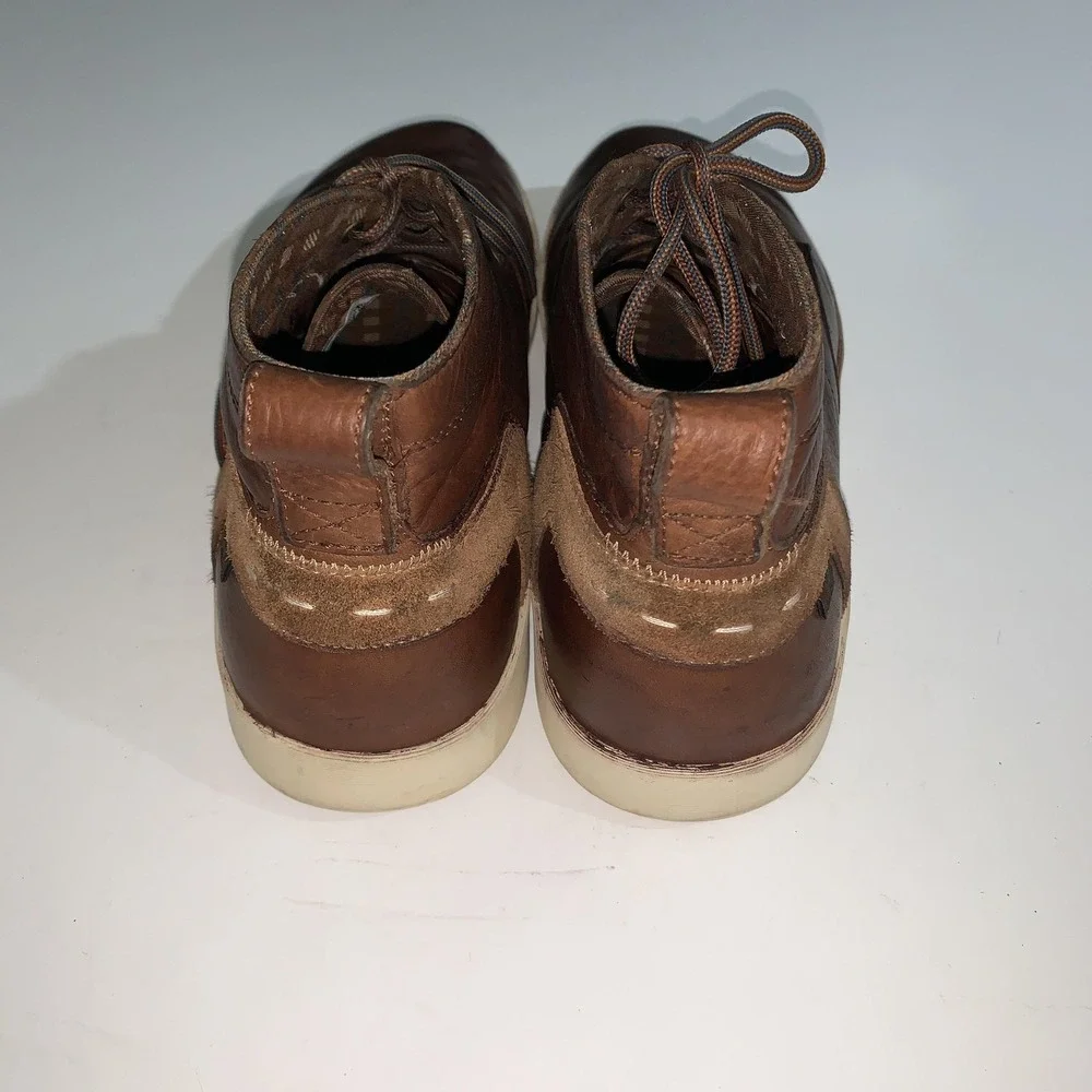 Chaco Boots Mens Size 13 Brown Leather Chukka Ankle Casual Lace Up JCH106689